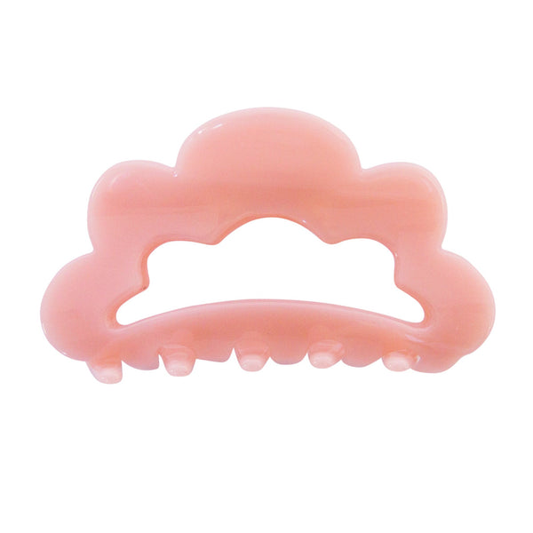 Cloud Claw Clip hair accessory peach