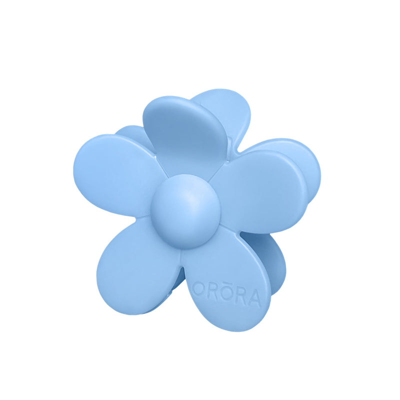 Flower Claw Clip - Sky Blue